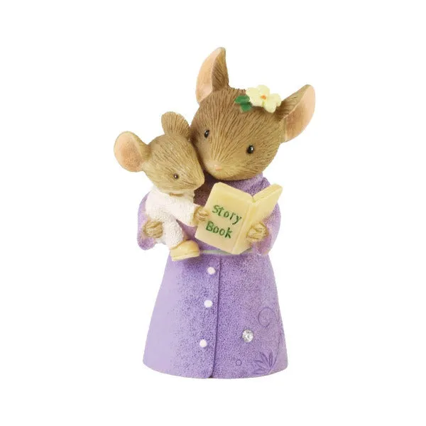 Tails wth Heart Reader Mouse Figurine Decorative Mirror,Home Decor Mirror