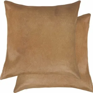 Tan Cowhide Throw Pillow Set storage cart, utility cart