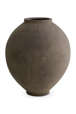 Taupe Classic Vase S | Met x Eichholtz Moon Jar Vase,Glass Vase