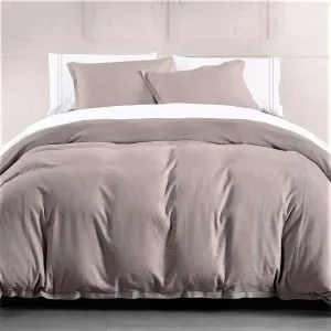 Taupe Linen Duvet Cover luxury bedding, duvet cover