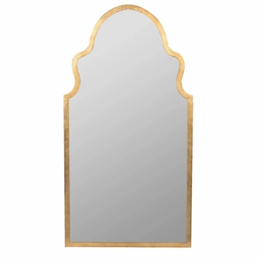 Textured Curvy Gold Leaf Framed Vertical Wall Mirror Cutting Board,Kitchen Board