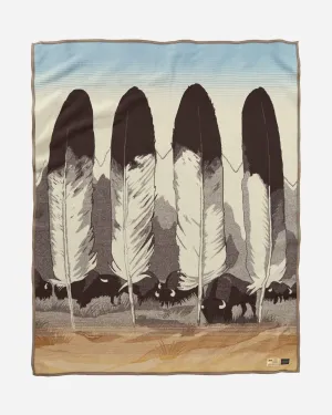 The Legend - In Their Element Blanket by Pendleton bookcase, standing shelf