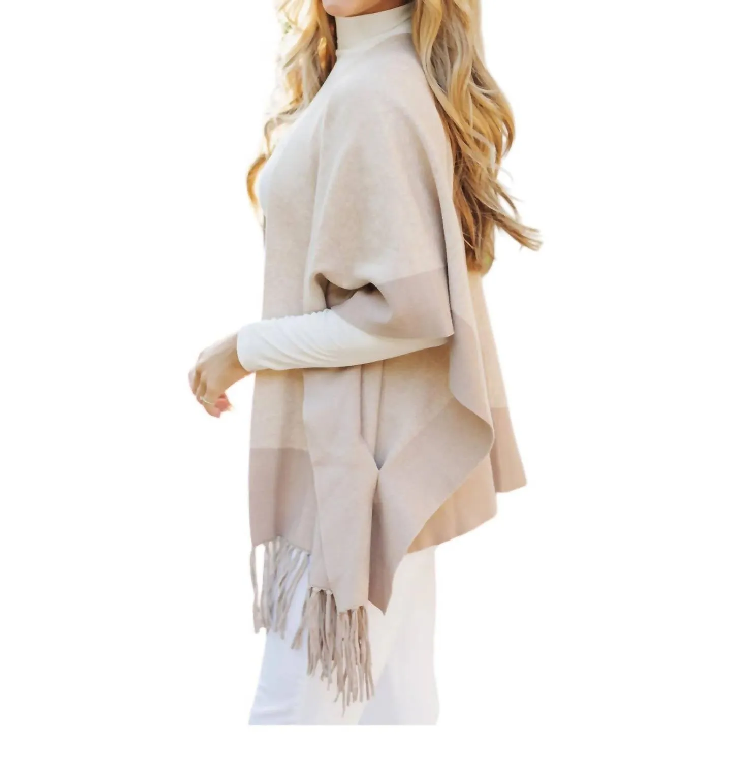 The Paris Cardigan In Cream/taupe