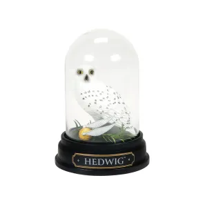 The Wizarding World of Harry Potter Hedwig Owl Curiosity Cloche 3.75" Decorative Mirror,Home Decor Mirror