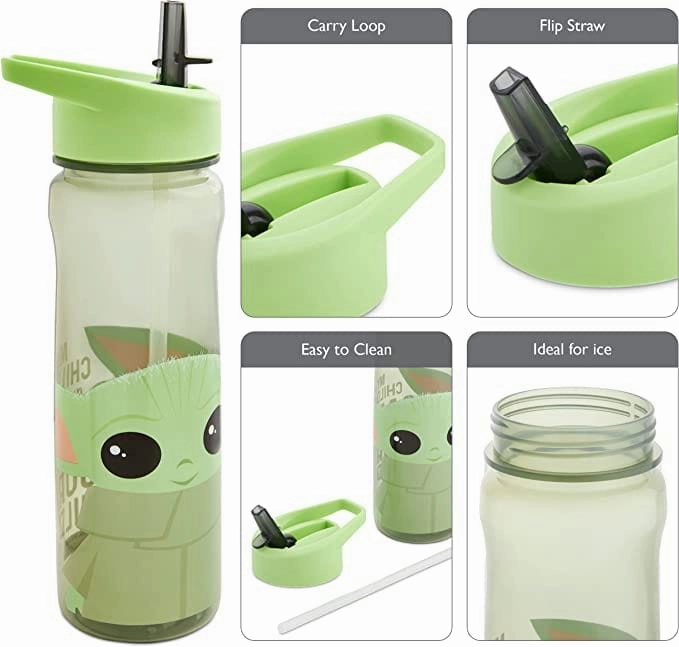 The Mandalorian Child 600ml Pp Sports Bottle