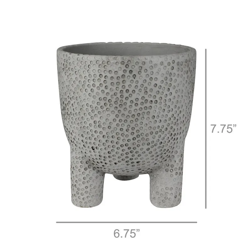 Tiga Three Foot Cachepot, Cement