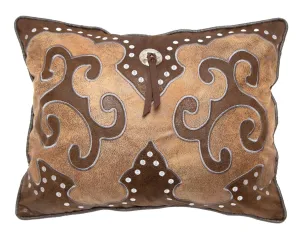 Tooled Chaps Western Throw Pillow storage cart, utility cart