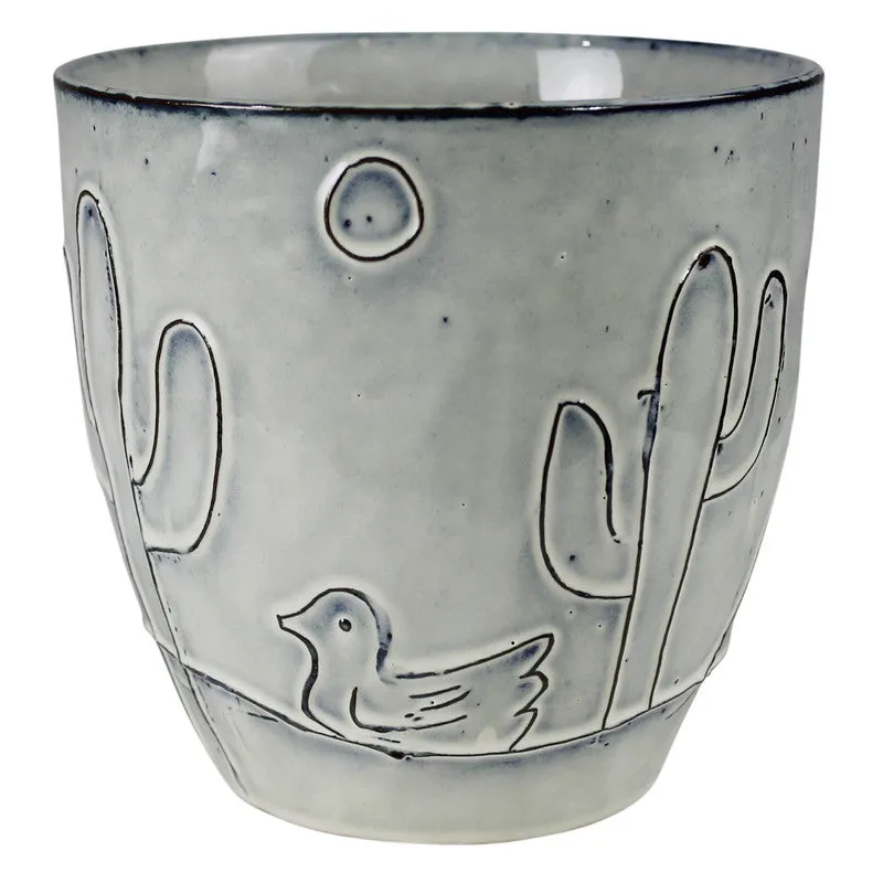 Topac Cachepot, Ceramic - Lrg