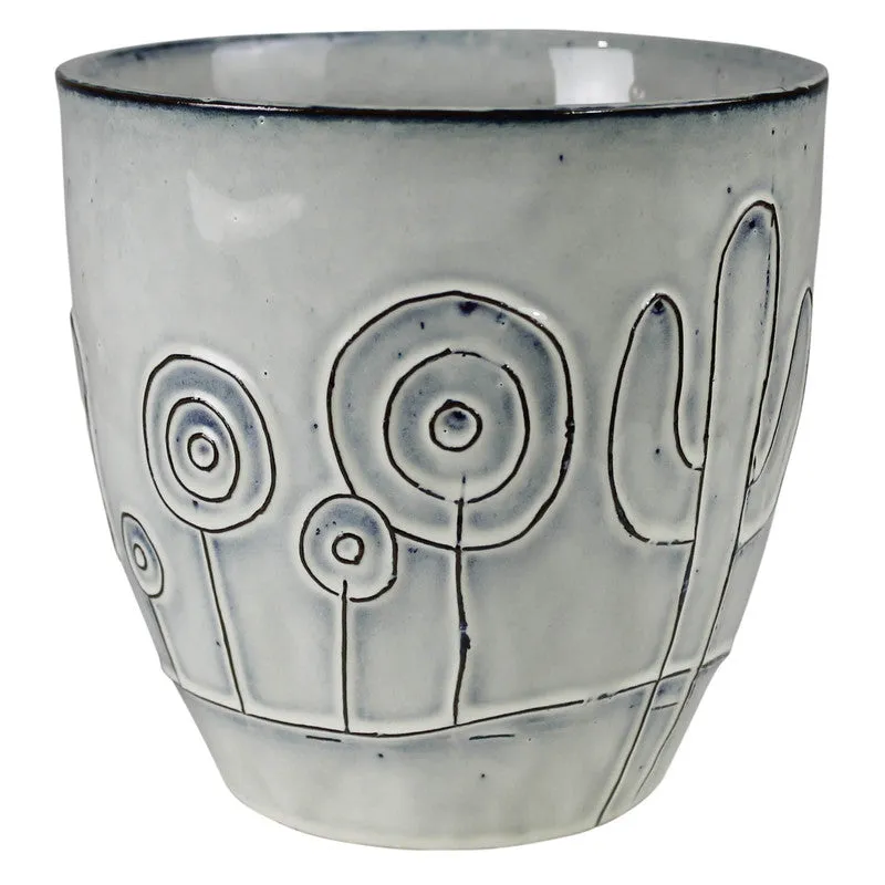 Topac Cachepot, Ceramic - Lrg