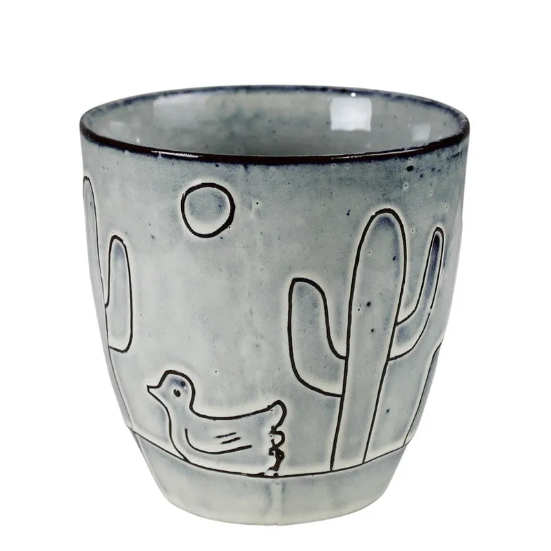 Topac Cachepot, Ceramic - Med