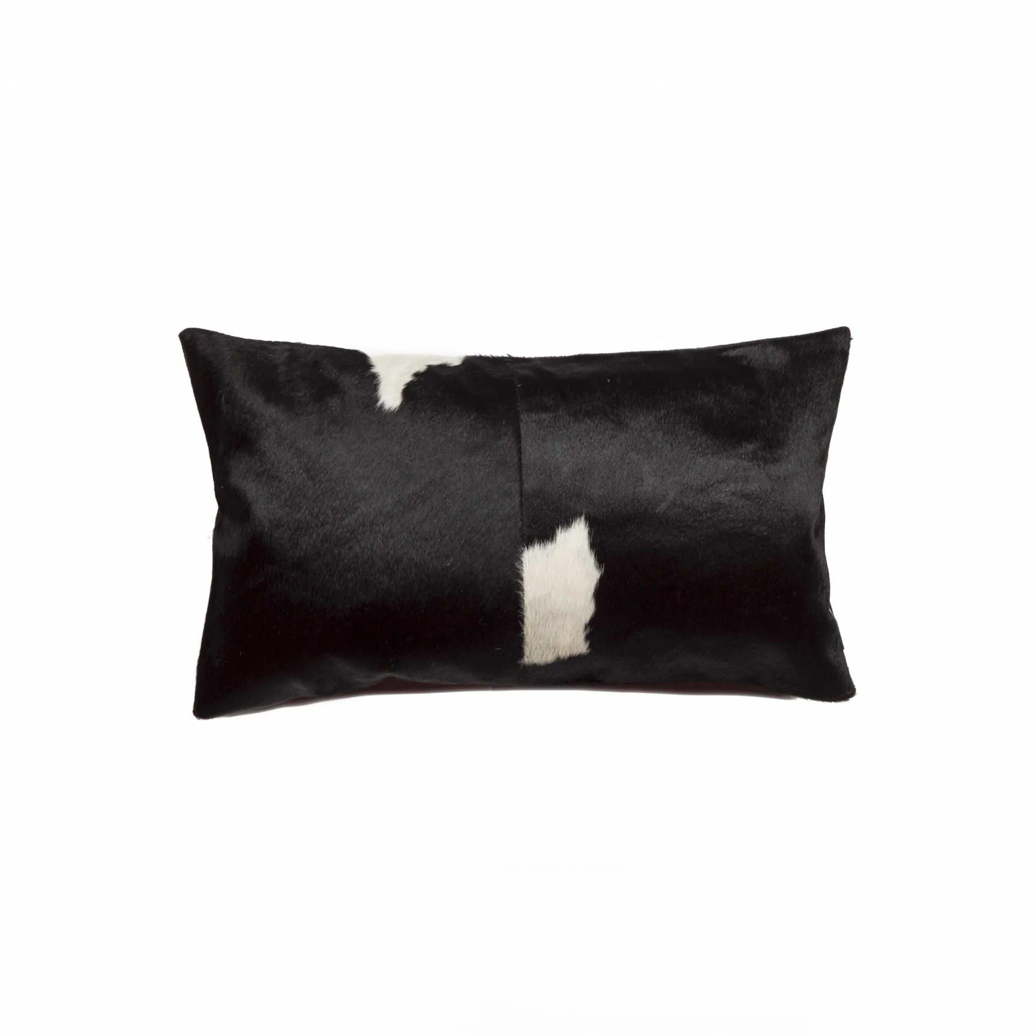 Torino Black & White Cowhide Throw Pillow storage cart, utility cart