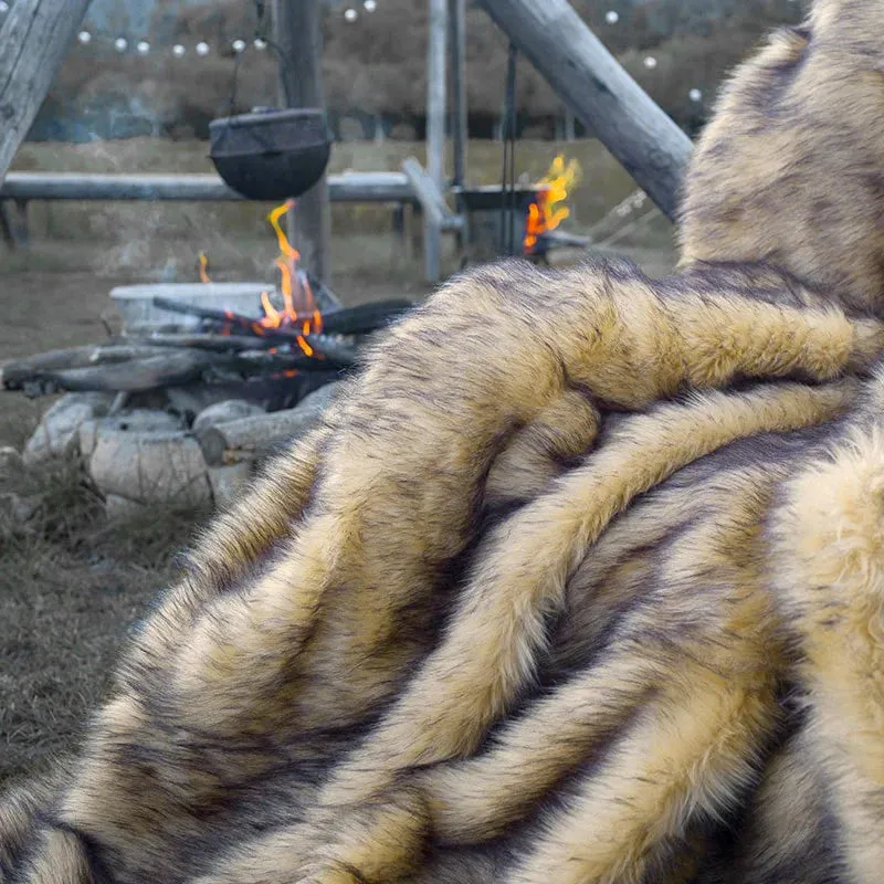 Totem Faux Fur Blankets