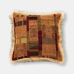 Totem Faux Fur Euro Sham pillow inserts, mattress pad