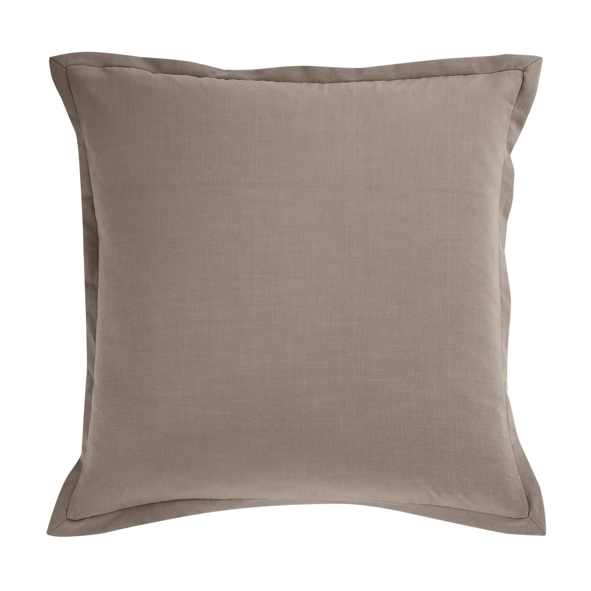 Trent Solid Linen Euro Sham, 27X27 luxury bedding, duvet cover