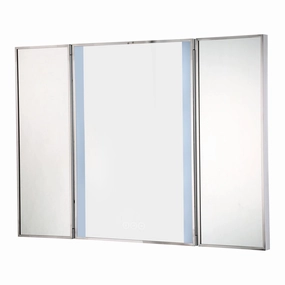 Trias 31.5x43.5" LED Mirror Wall Decor,modern wall decor set