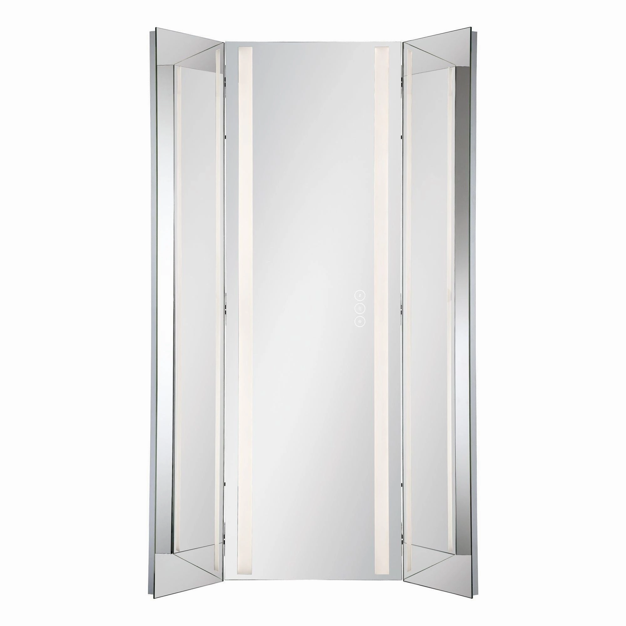 Trias 43.5x60" LED Mirror Wall Decor,modern wall decor set