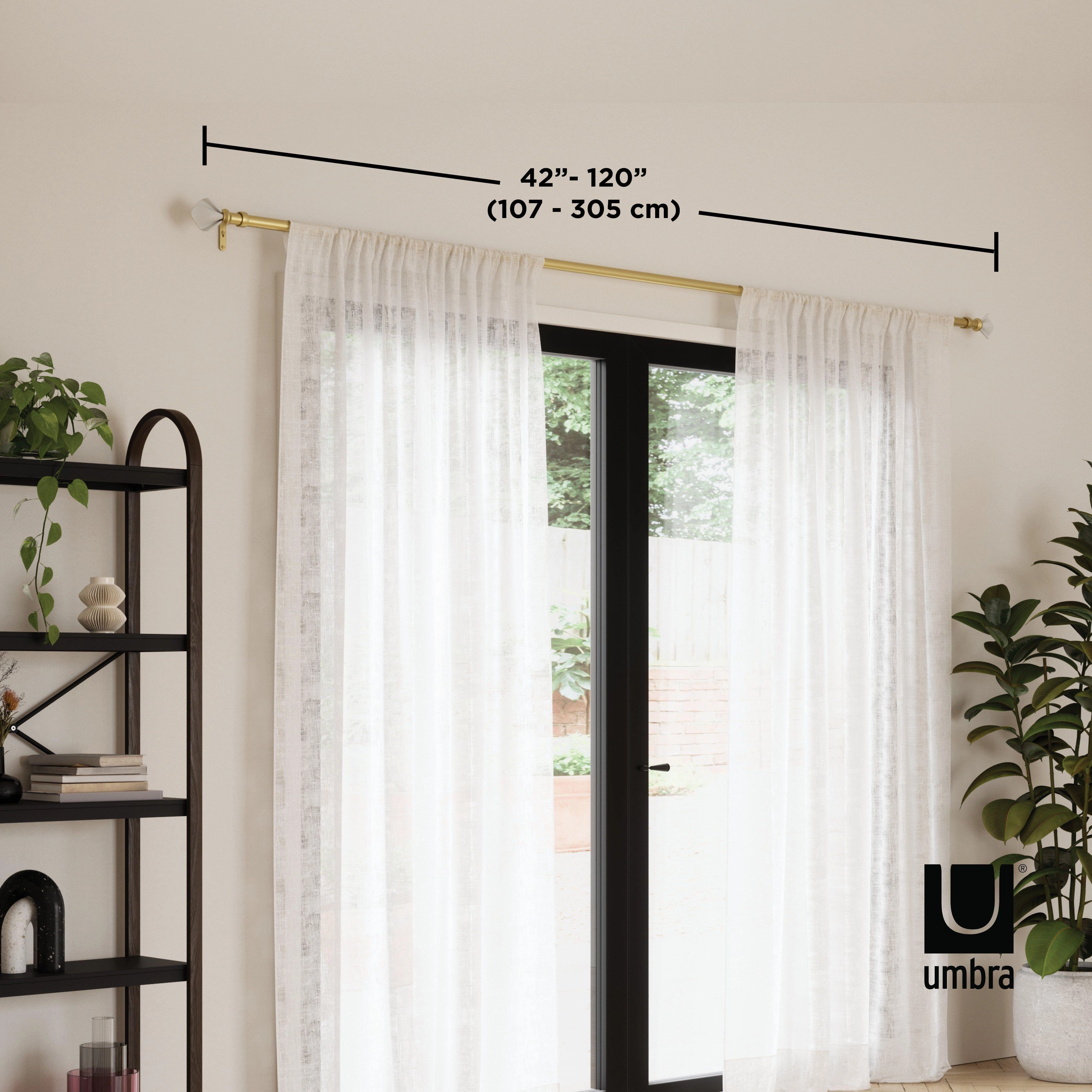 Tula 1" Expandable Curtain Rod