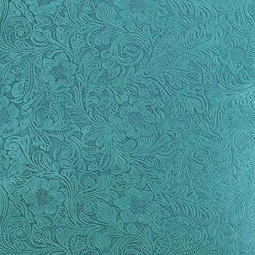 Turquoise Tooled Western Comforter Set