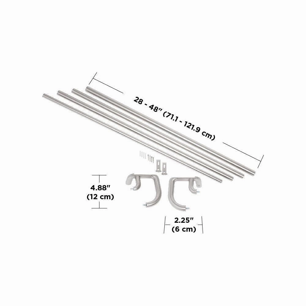 Twilight Expandable Double Curtain Rod