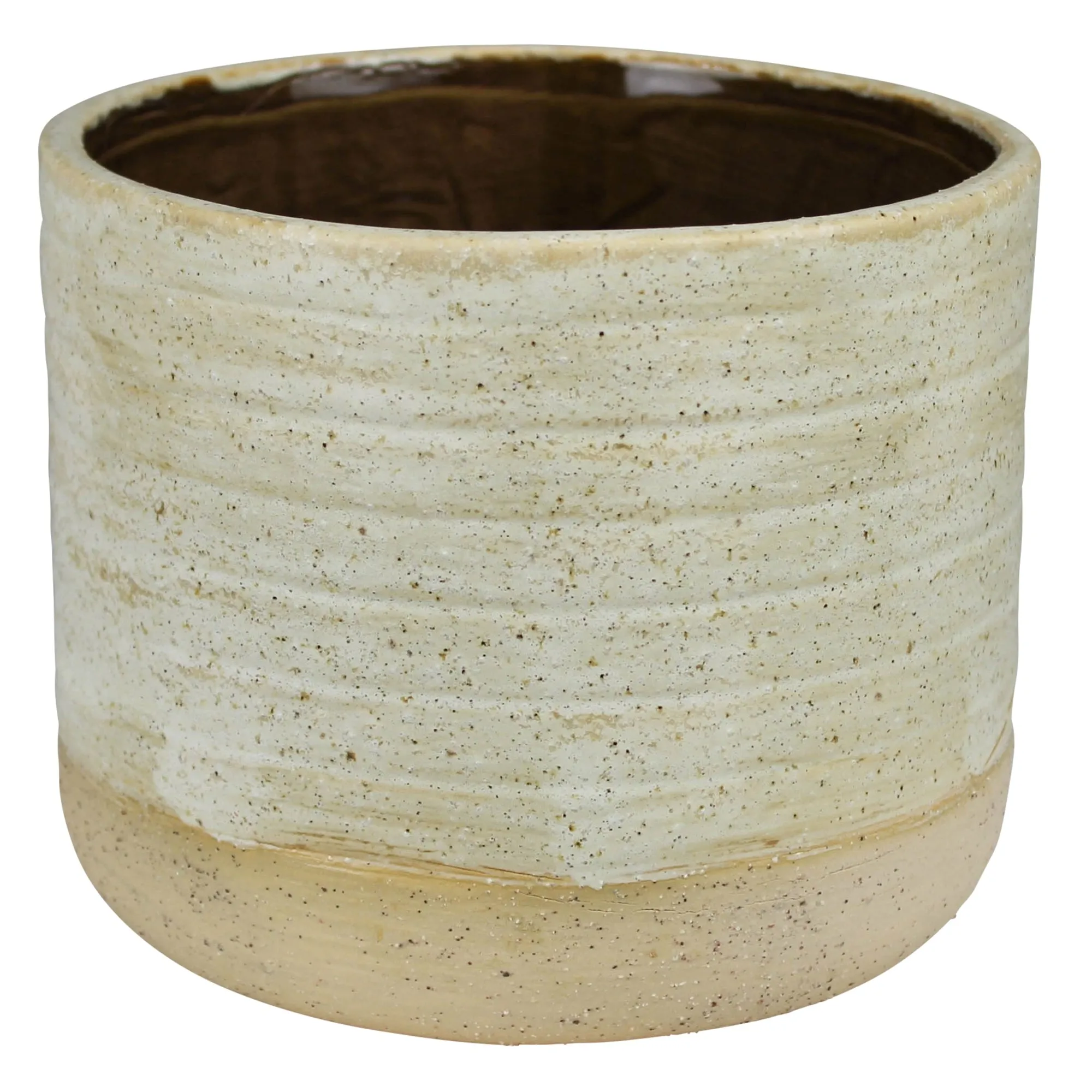 Umbria Cachepot, Ceramic, White - Lrg Vase,Ceramic Vase