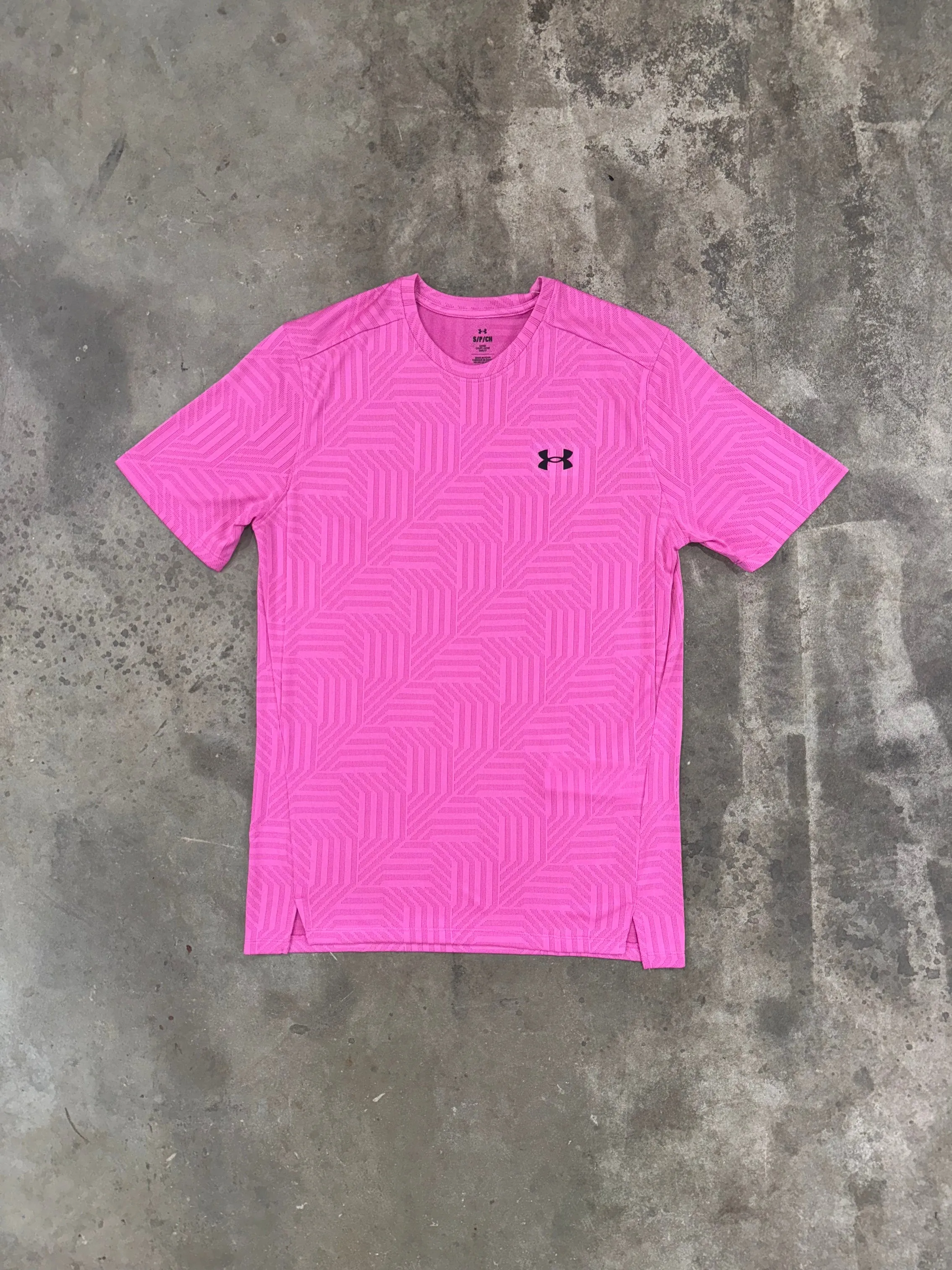 Under Armour Geotessa T Shirt - Pink
