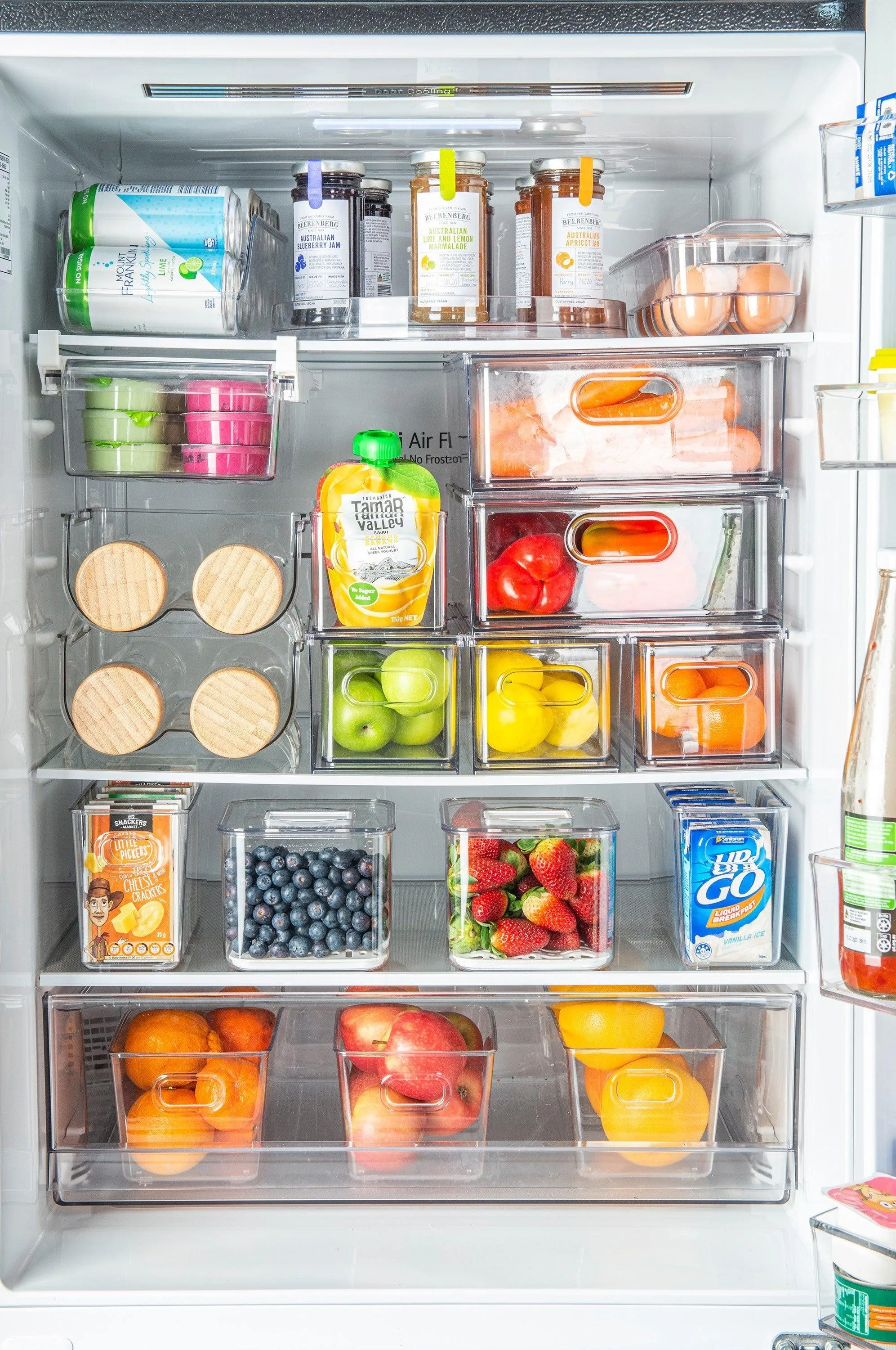 Under Shelf Fridge Clip-on Drawer
