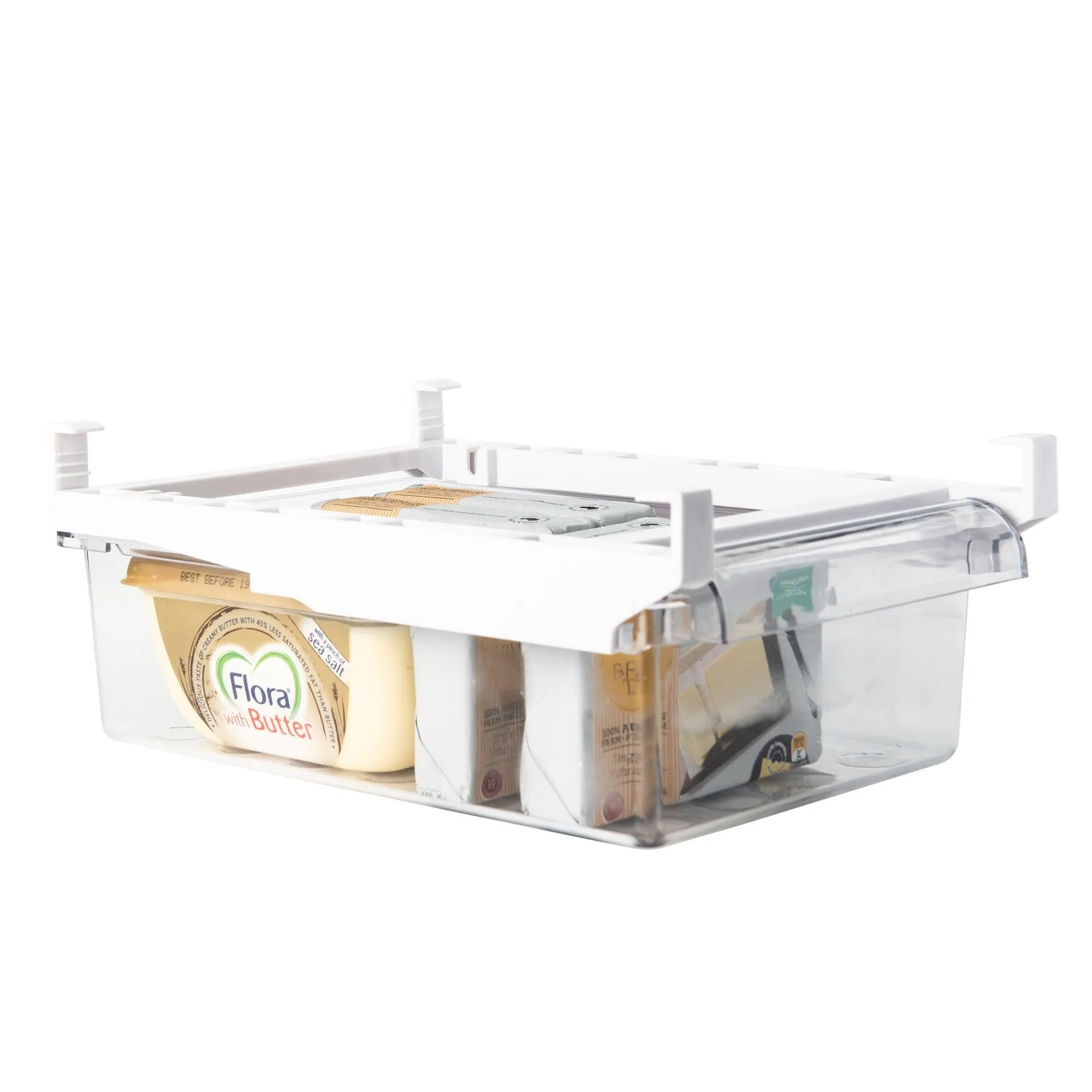 Under Shelf Fridge Clip-on Drawer