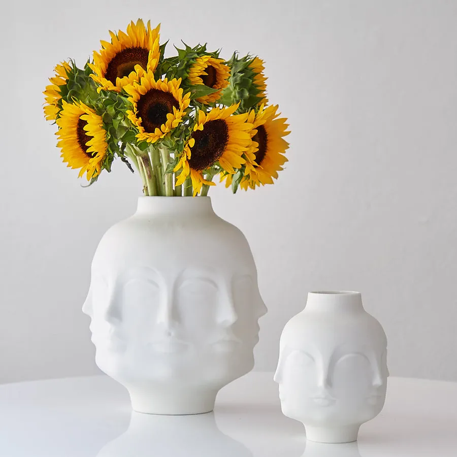 Unglazed Porcelain Face Vase | Jonathan Adler Dora Maar
