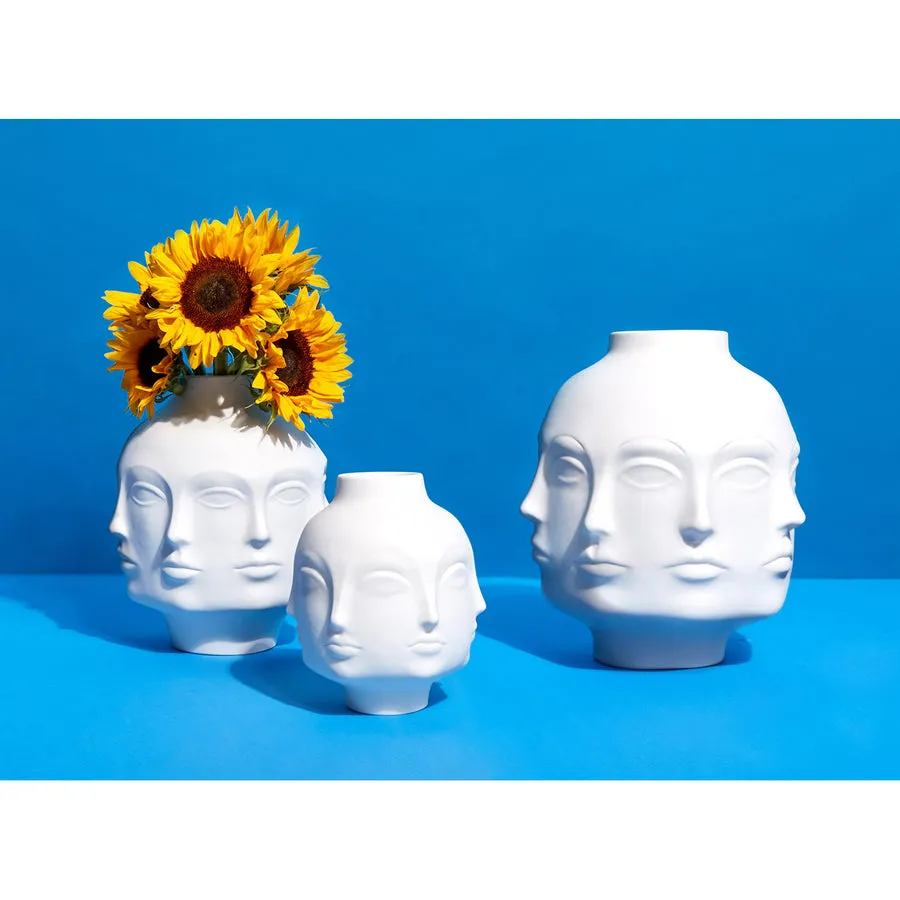 Unglazed Porcelain Giant Face Vase | Jonathan Adler Dora Maar