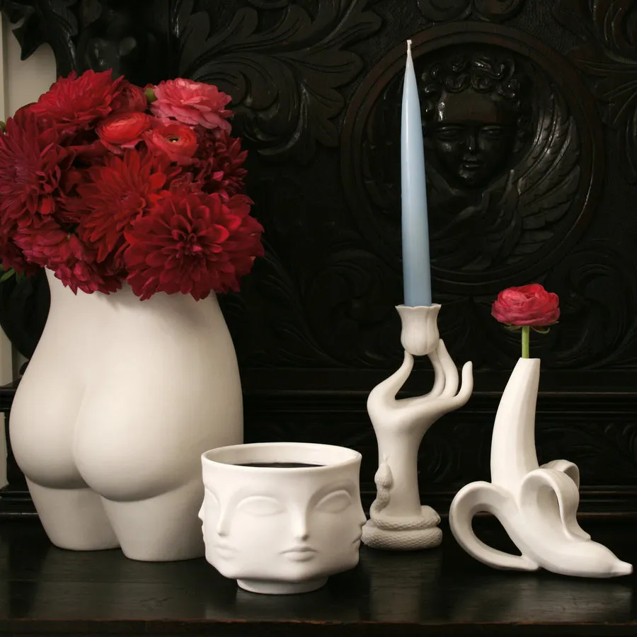 Unglazed Porcelain Vase | Jonathan Adler Edie