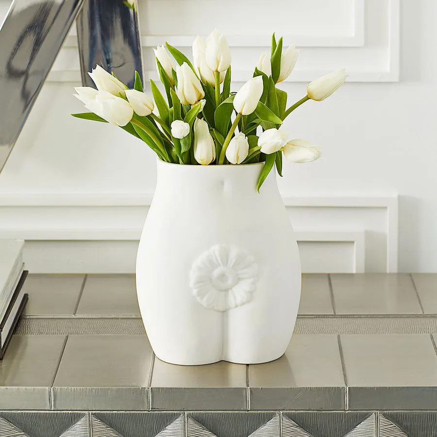 Unglazed Porcelain Vase | Jonathan Adler Edie