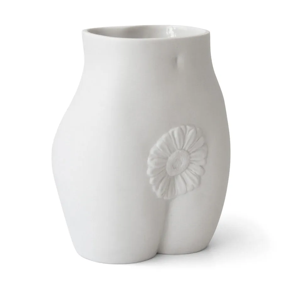 Unglazed Porcelain Vase | Jonathan Adler Edie Vase,Glass Vase
