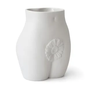 Unglazed Porcelain Vase | Jonathan Adler Edie Vase,Glass Vase