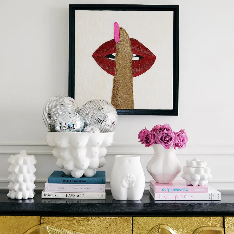 Unglazed Porcelain Vase | Jonathan Adler Edie