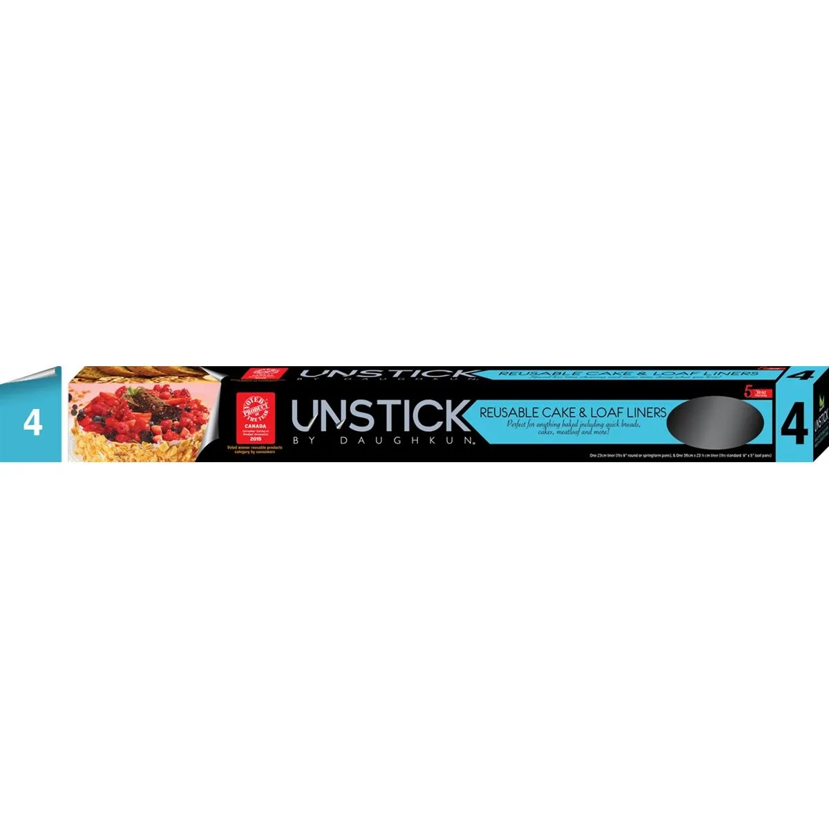 Unstick by Daughkun Reusable Non-Stick Cake & Loaf Liner Unstick4 table lamp, bedside lamp