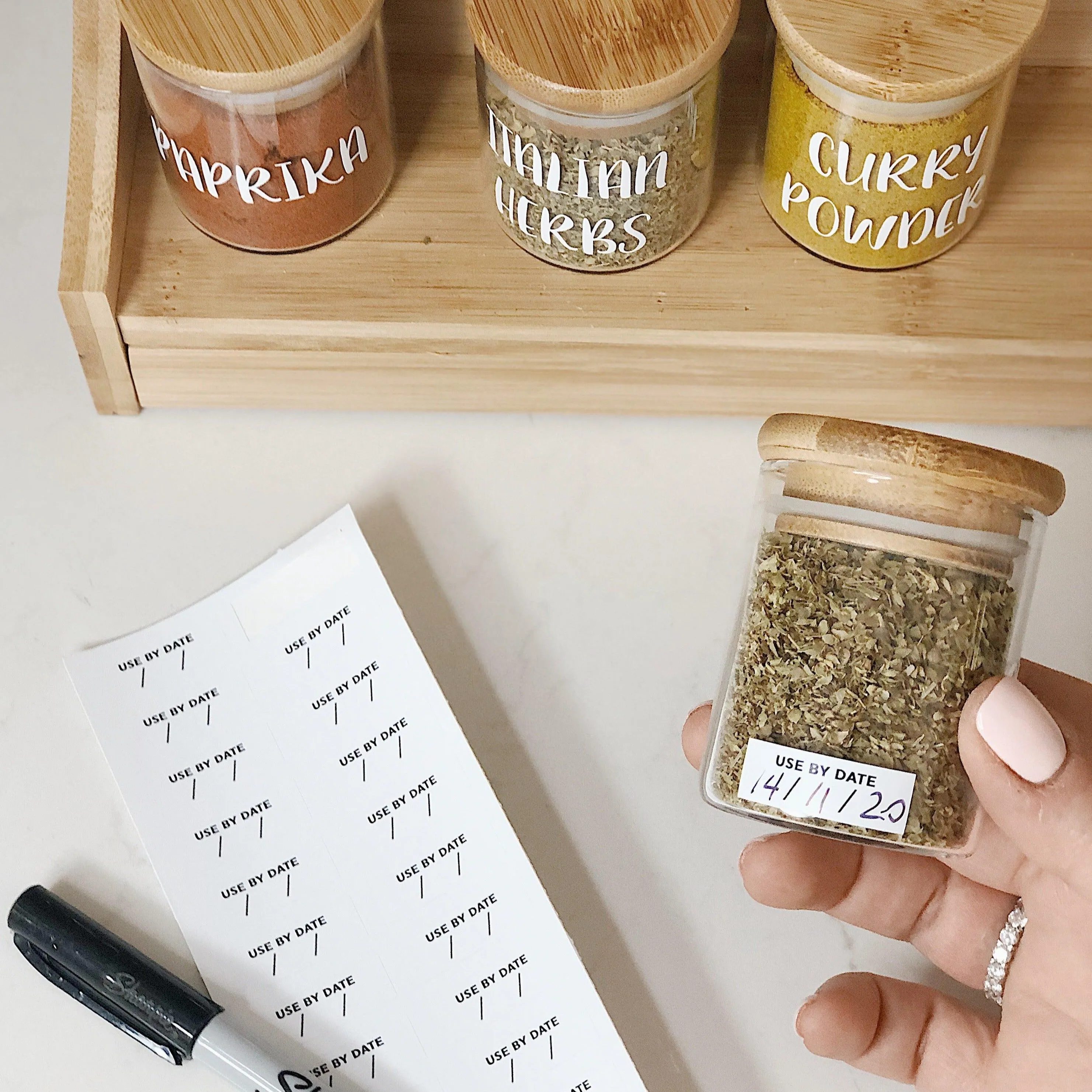 Use By Date Sticker Pack - (24 Stickers Per Sheet)