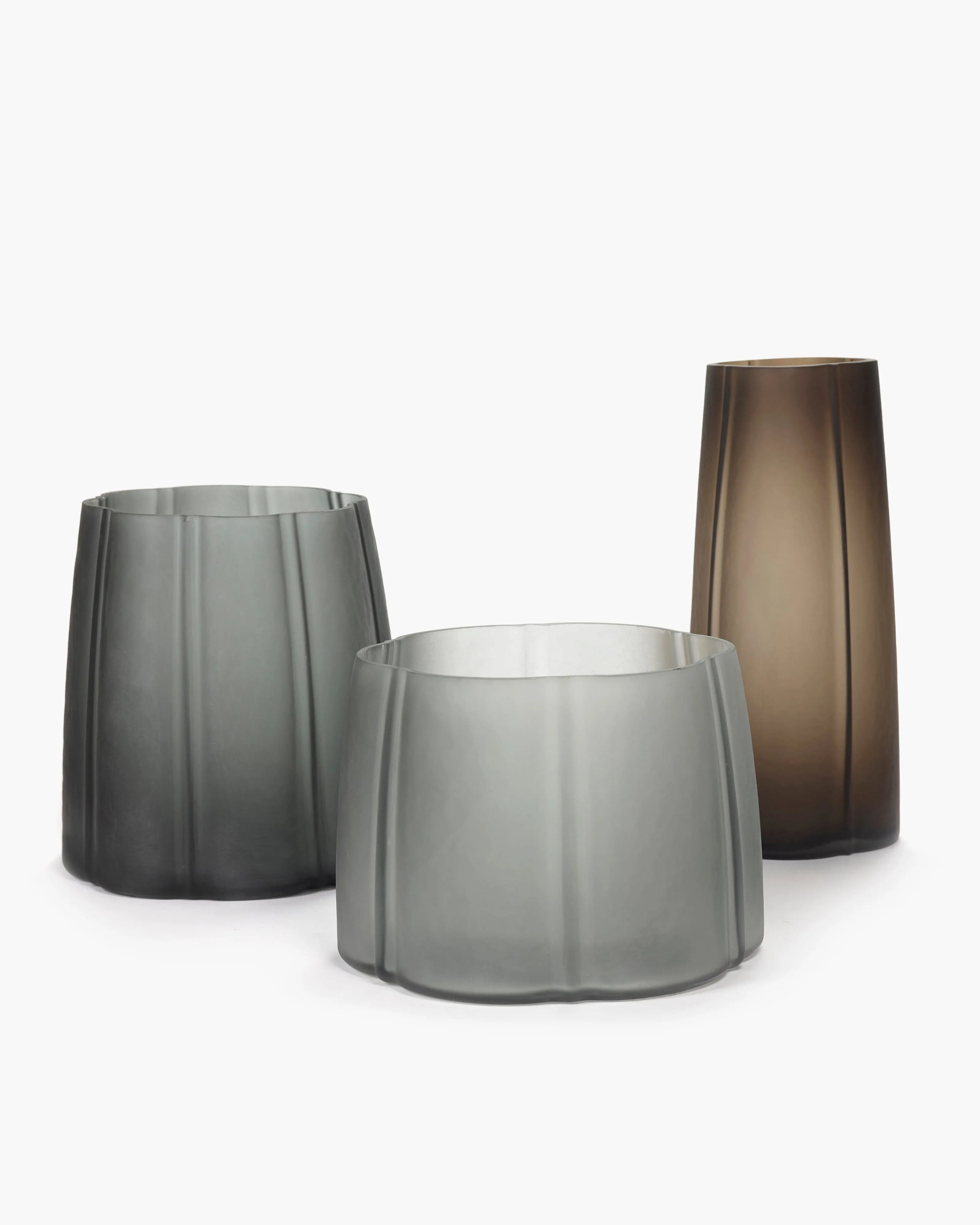 Vase dark gray Shapes
