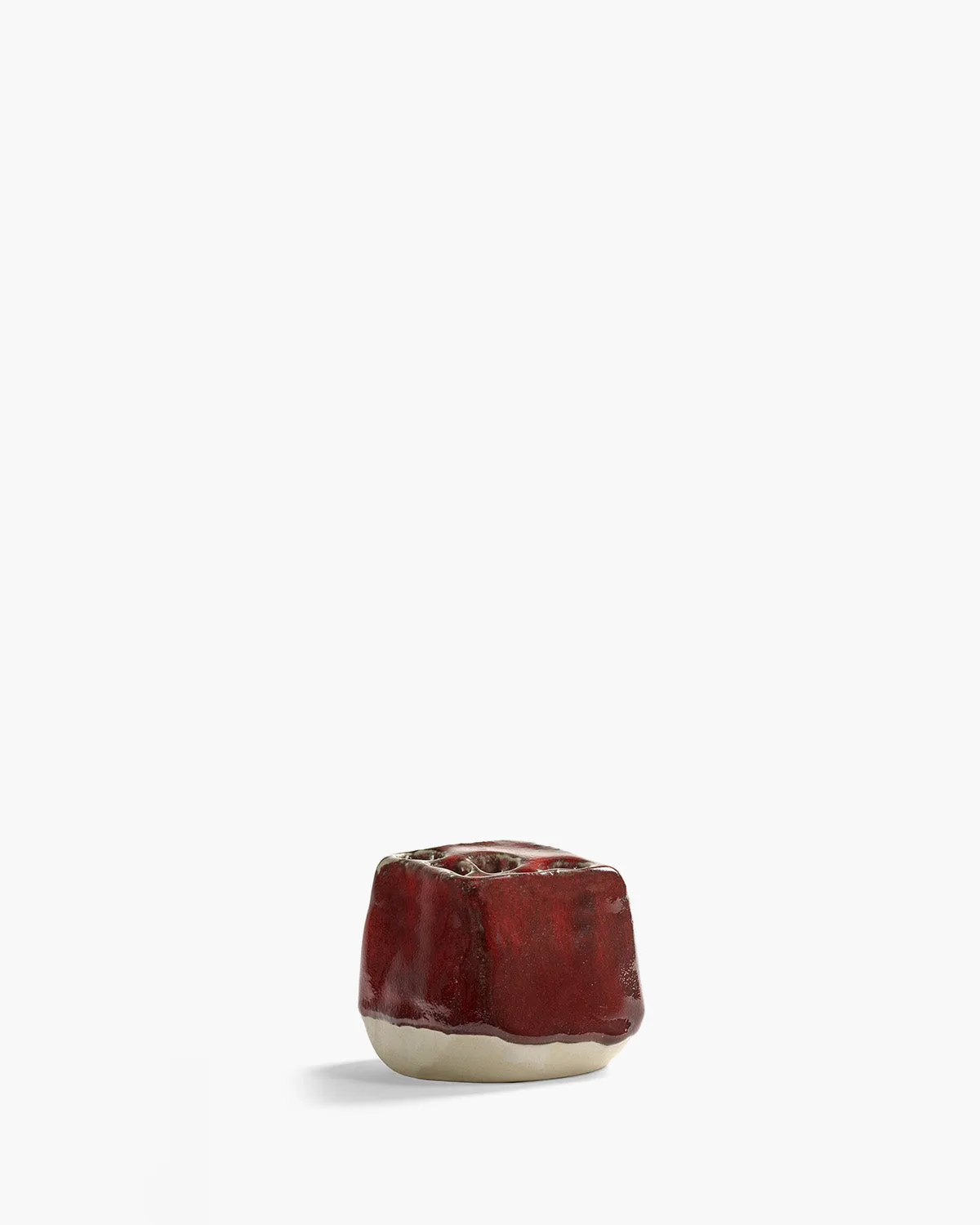 Vase S red Pique-Fleurs