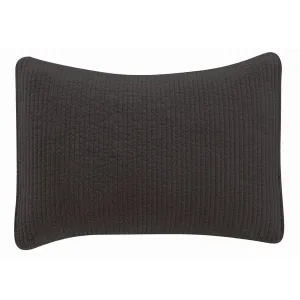 Velvet Quilted King Pillow Shams - Stonewashed in 9 Colors pillow inserts, mattress pad