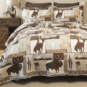 Vintage West Quilt Set bedding set, comforter set
