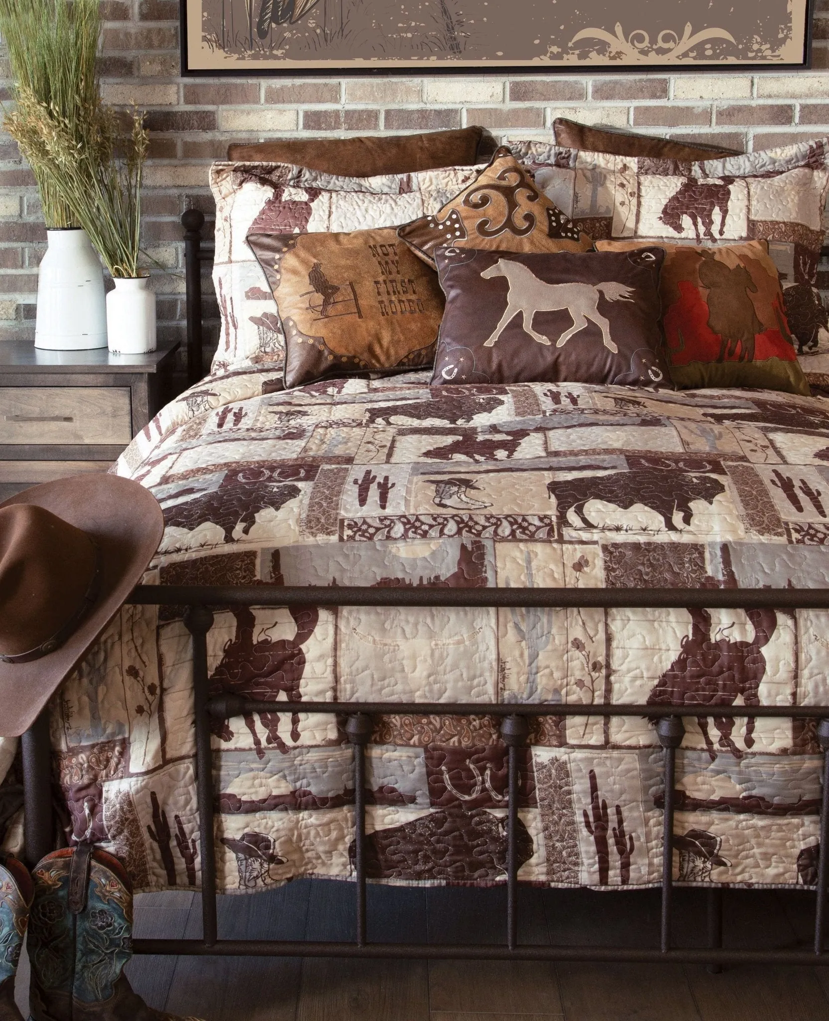 Vintage West Quilt Set