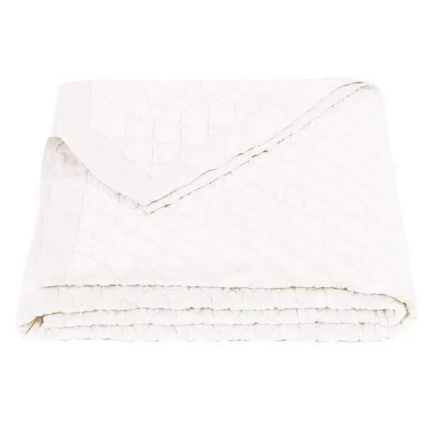 Vintage White Quilt luxury bedding, duvet cover