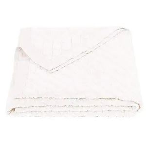 Vintage White Quilt bookcase, standing shelf