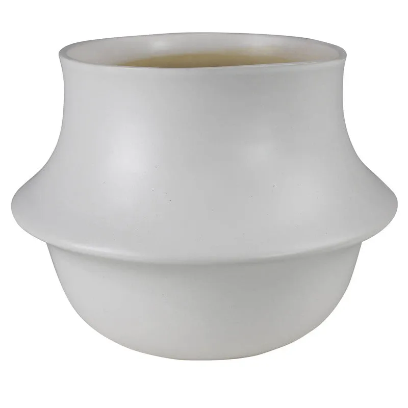 Vita Vase - Lrg - Bisque White Vase,Ceramic Vase