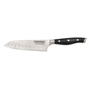 Vitantonio Rising Sun Japanese 7in Santoku Knife 820141 jute rug, burlap rug