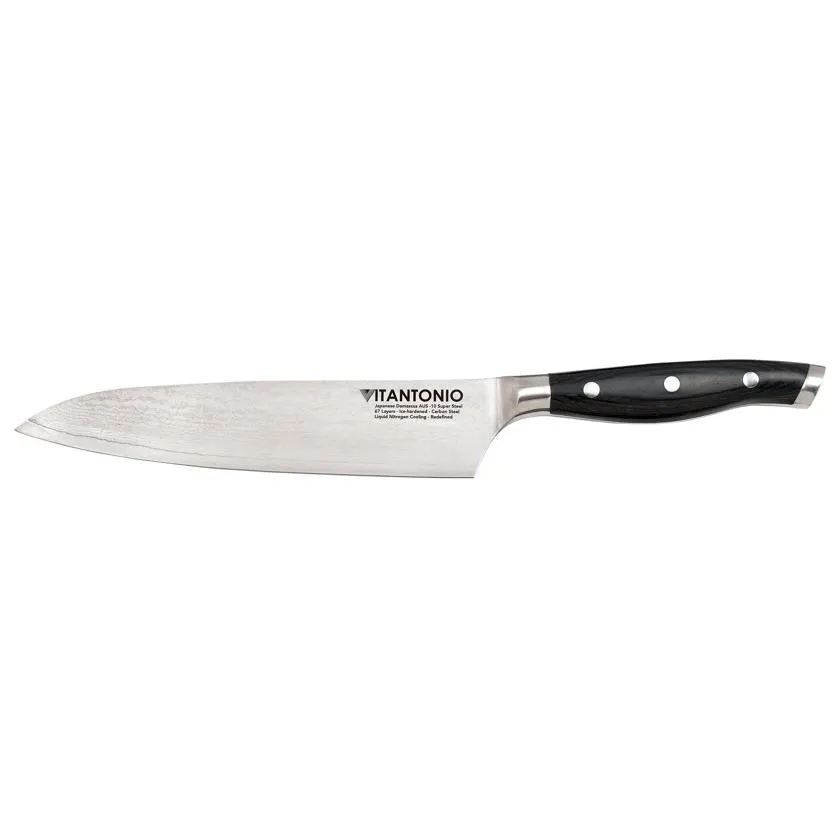 Vitantonio Rising Sun Japanese 8in Chef's Knife 810141 jute rug, burlap rug