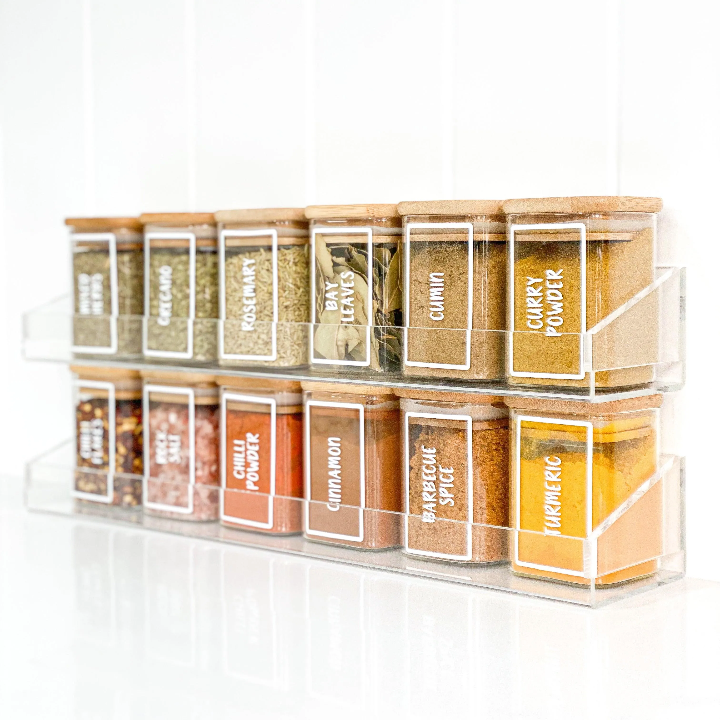 Wall Mounted Acrylic Shelf