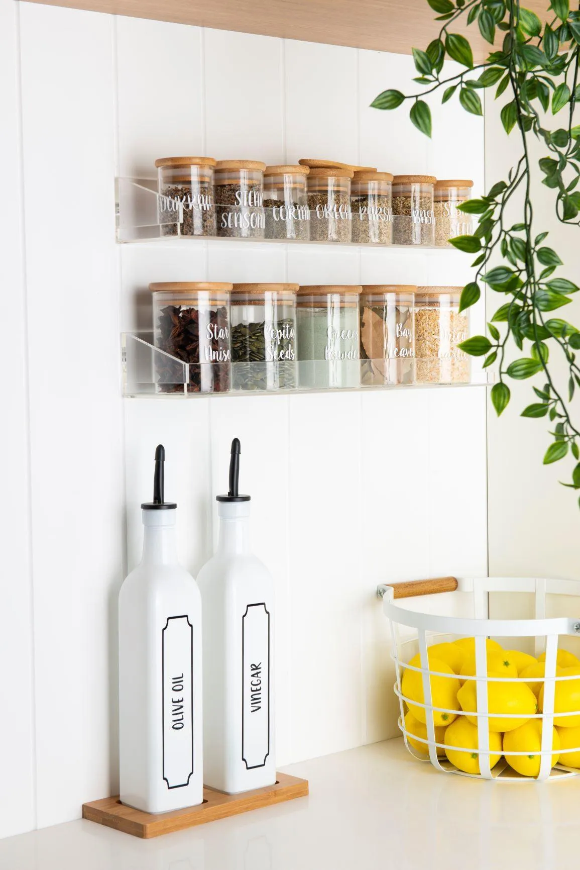 Wall Mounted Acrylic Shelf