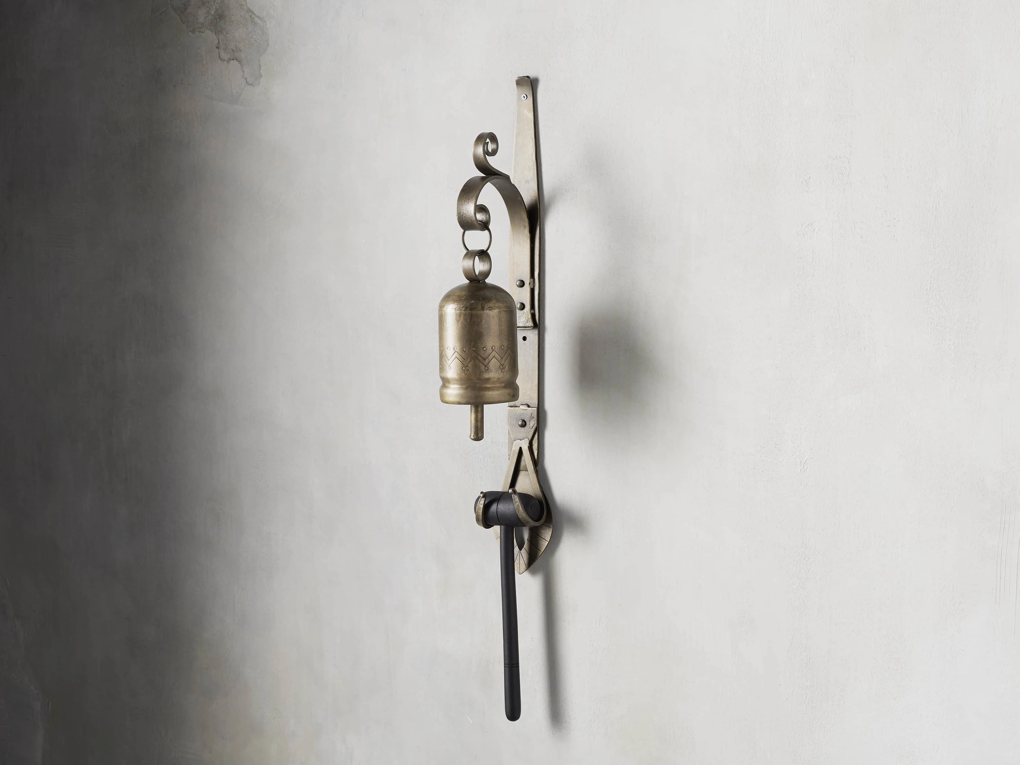 Wall Mount Antique Brass Dinner Bell Home Decor & Accessories,decorative home accessories