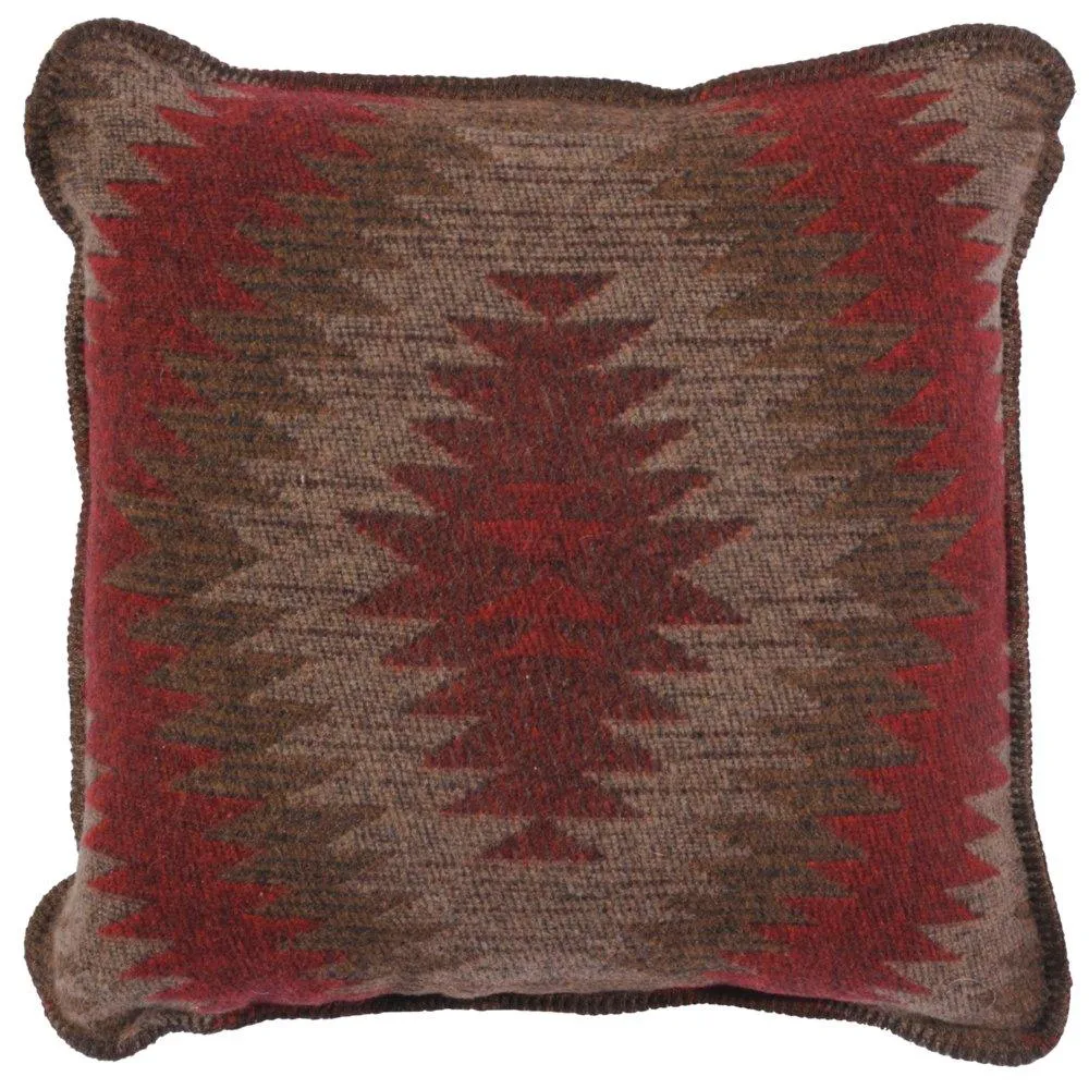Wampum Aztec Throw Pillow pillow inserts, mattress pad